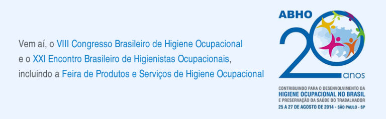 VIII Congresso Brasileiro de Higiene Ocupacional
