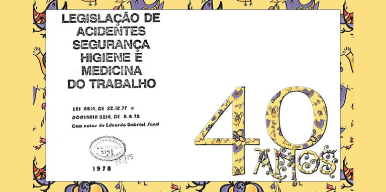 Portaria 3214 completa 40 anos de idade