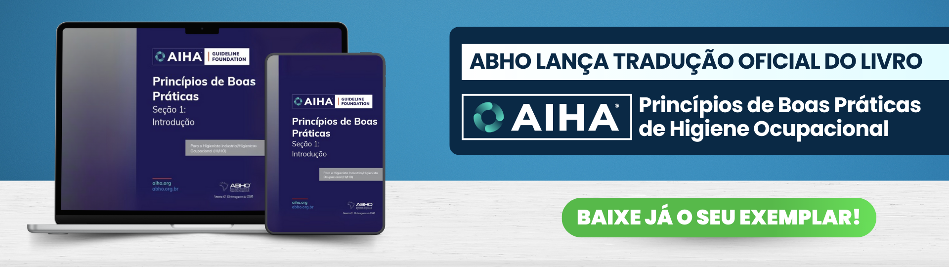 Biblioteca ABHO — Princípios de Boas Práticas AIHA