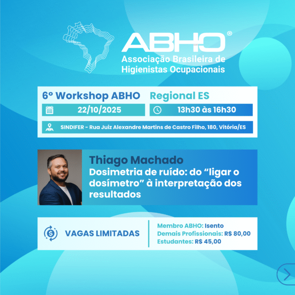 6º Workshop ABHO Regional ES