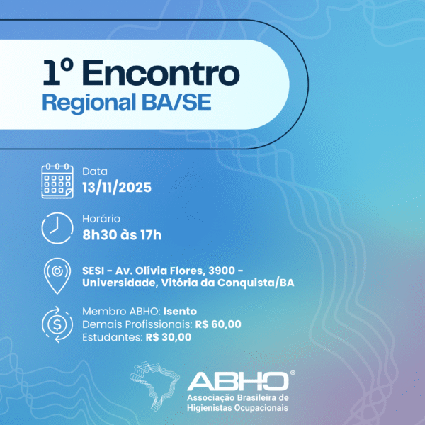 1º Encontro ABHO Regional BA/SE