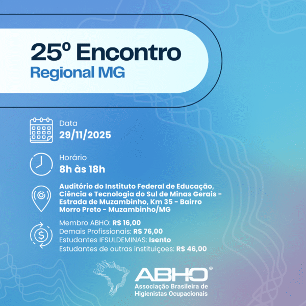 25º Encontro ABHO Regional MG