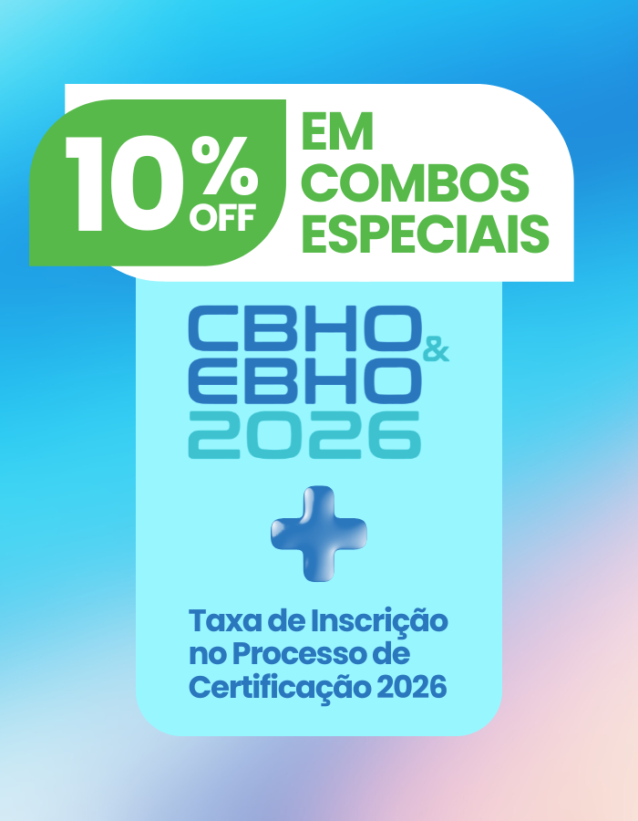 Combo CBHO 2026 + Certificacao