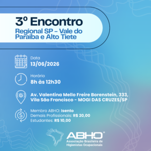 3º Encontro Regional SP – Vale do Paraíba e Alto Tiete