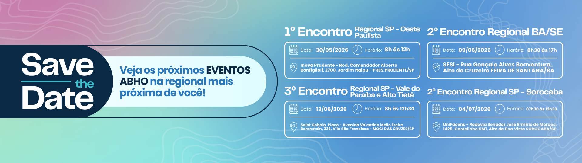 Encontros Regionais