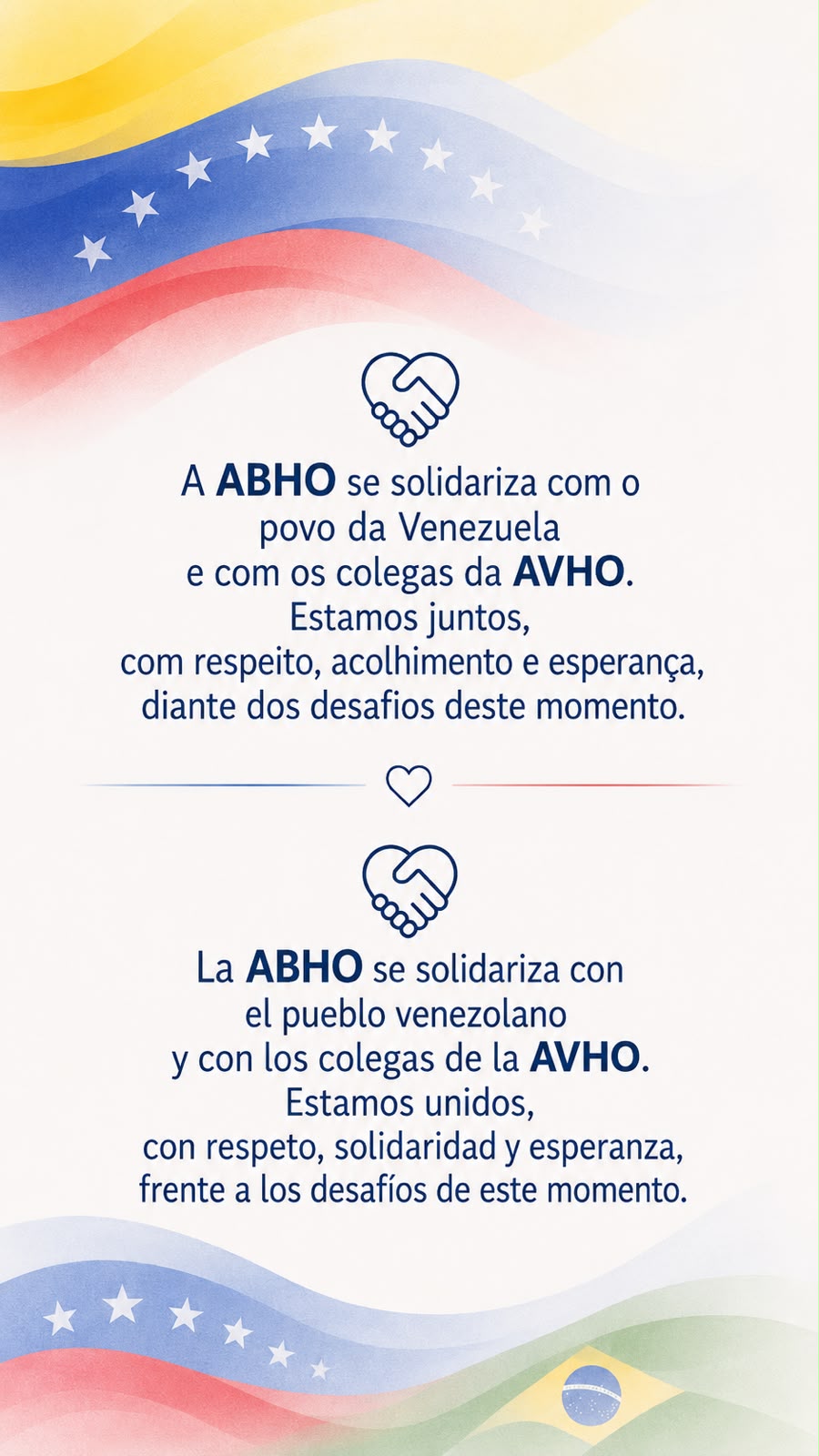 Solidarização a Venezuela