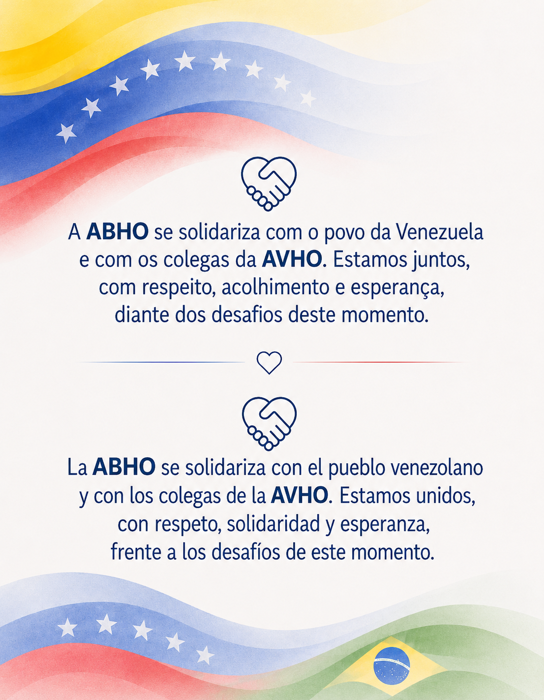 Solidarização a Venezuela