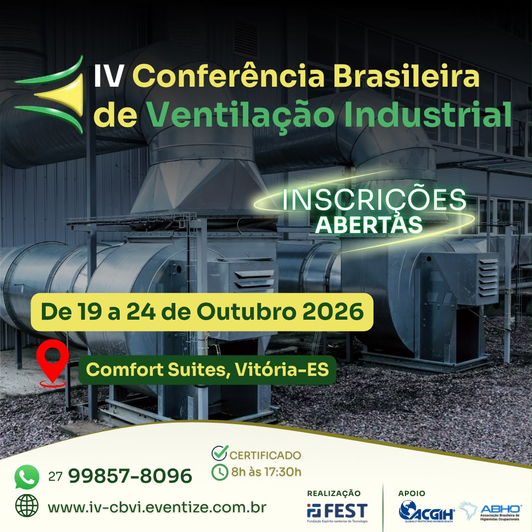 IV Conferência Brasileira de Ventilação Industrial